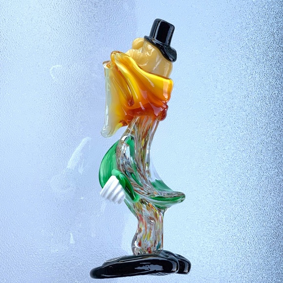 Venetian Murano Glass Clown - Picture 6 of 9